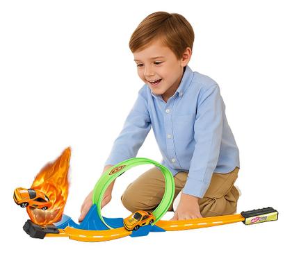 Imagem de Pista de Corrida Track Racing com Loop 360 com 13 peças