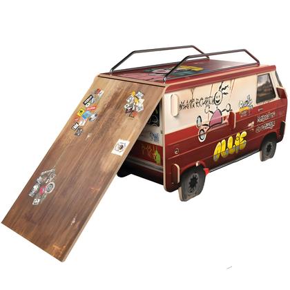 Imagem de Pista De Skate De Dedo Com Rampa Corrimão Old Van Fingerboard