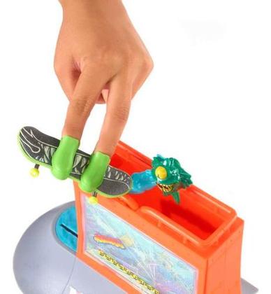 Imagem de Pista De Skate De Dedo Hot Wheels Aquarium Skatepark Hgt93