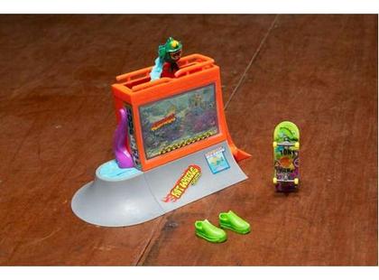 Imagem de Pista De Skate De Dedo Hot Wheels Aquarium Skatepark Hgt93