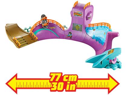 Imagem de Pista de Skate de Dedo Mattel Hot Wheels  - Skatepark de Polvo