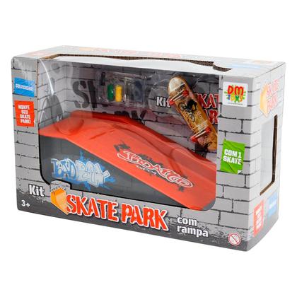 Imagem de Pista De Skate Dedo Profissional Rampa E Corrimão Dm Toys 6686 - Dm Toys