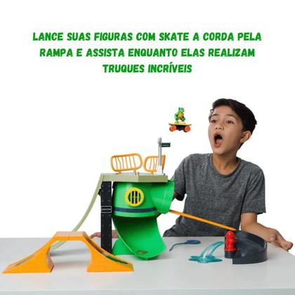 Pista De Skate Tartaruga Ninjas Mayhem Playset Candide - Pistas de