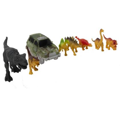 Imagem de Pista Dinossauro Track Com Looping 119 Peças - Dm Toys