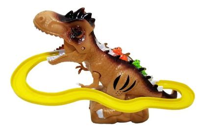 Imagem de Pista Elevador Com Som E Luz Dinossauro.