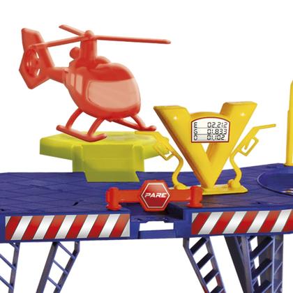 Imagem de Pista Estacionamento Com Carrinho e Acessórios Elevador Mega Parking Infantil - Samba Toys