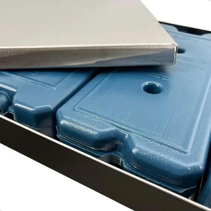 Imagem de Pista Fria, Mesa Térmica, Cubas Frias, Vitrine Fria, Exposit