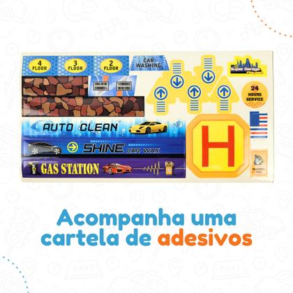 Imagem de Pista Garagem Radical Com Elevador Serve Carrinhos Hotwheels