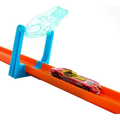 Imagem de Pista Hot Wheels Caixa Track Builder Ice Crash Original 1magnus