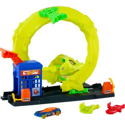 Imagem de Pista Hot Wheels City Ataque Espiral de Serpente Mattel
