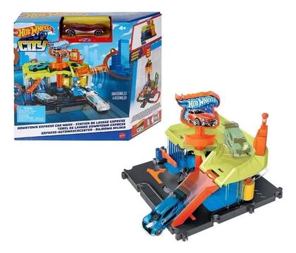 Imagem de Pista Hot Wheels City Downtown Lava Rápido HDR27 Mattel