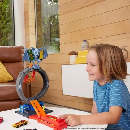 Imagem de Pista Hot Wheels City Loop Ataque do Morcego Mattel HTN78