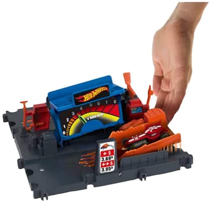 Imagem de Pista Hot Wheels City Lugares Favoritos Posto de Gasolina