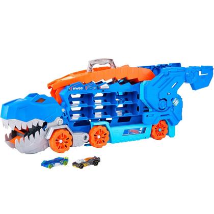 Imagem de Pista Hot Wheels City Super Reboque de T Rex Mattel Original