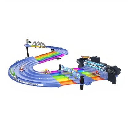 Pista Hot Wheels Mario Kart Rainbow Road Mattel GXX41 - Pistas de