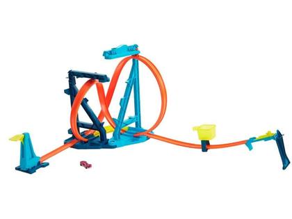Imagem de Pista Hot Wheels Track Builder Kit Infinity Loop - Mattel