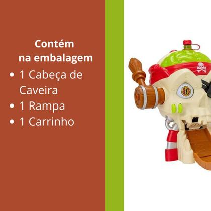 Imagem de Pista Lavagem Cabeça do Pirata Brain Whash Teamsterz Fun