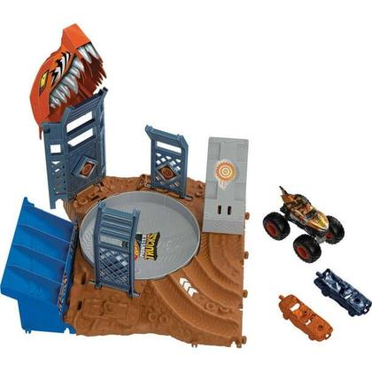Imagem de Pista - Monster Truck Desafio Do Giro - Tiger Shark MATTEL