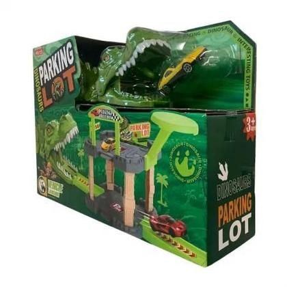 Imagem de Pista Para Carrinhos Hot Wheels Dinossauro Completa Carro
