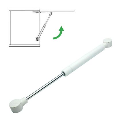 Imagem de Pistão Amortecedor A Gás Para Móveis Armários 120N - Prata