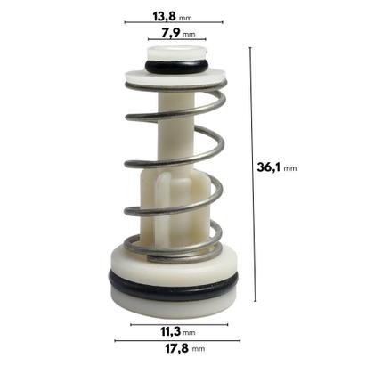 Imagem de Pistão do By Pass para Lavadora Karcher K Junior K3.83 K3.98 K4 Black Edition K4.450 9.302-227.0