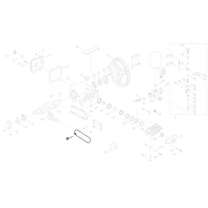Imagem de Pistão Embolo 110X22mm para Lavadora Eletroplas EL3500V 39302.2