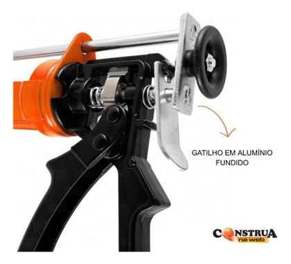 Imagem de Pistola Aplicador De Silicone Alta Pressão Starfer Reforçada Profissional