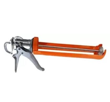 Imagem de Pistola Aplicadora Para Tubo De Silicone Aço 9 Laranja 