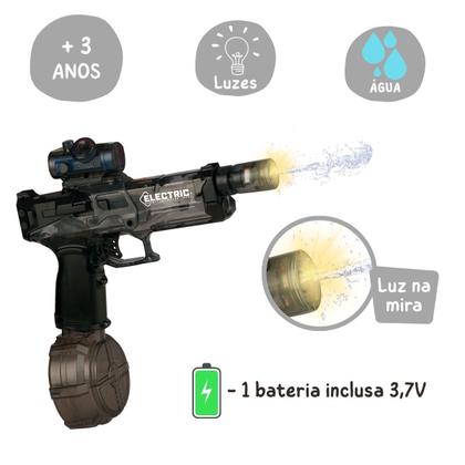 Imagem de Pistola de Água Com luz Divertida Presente Crianças Verão