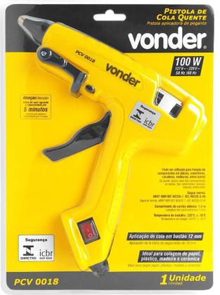 Imagem de Pistola de Cola Quente PCV 0018 Vonder Bivolt
