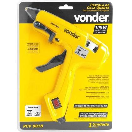 Imagem de Pistola de cola quente pcv0018 bivolt vonder 3099100018