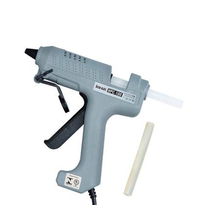 Imagem de Pistola de Cola Quente Profissional 150W Bivolt HPC150 Cinza Hikari