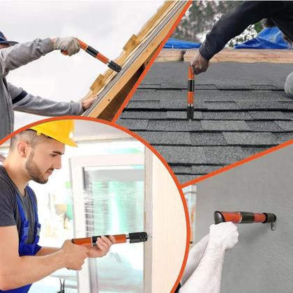 Imagem de Pistola De Fixaçao Finca Pino Acessorios EPI Segurança Construçao Obra Reparo Proteçao Rebitadeira Prego Gesso Drywall