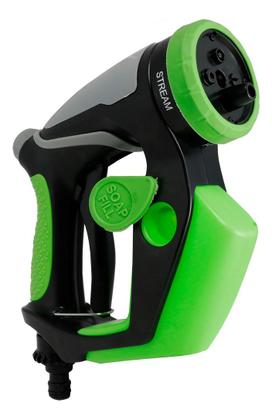 Imagem de Pistola De Limpeza 4X1 Espumante Dispense De Sabão Lava Jato Pulverização com Mangueira