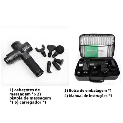 Imagem de Pistola De Massagem Elétrica De Percussão Para Relaxamento Muscular Profundo Alívio Da Dor