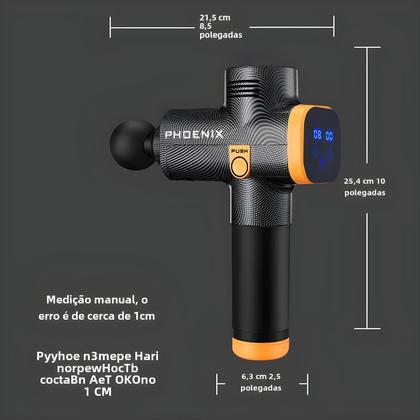 Imagem de Pistola de Massagem Portátil Phoenix A2 - Massageador de Tecido Profundo para Relaxamento Muscular