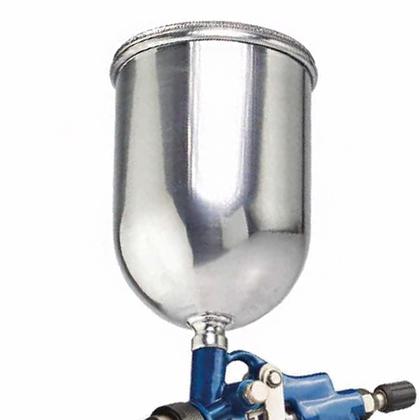 Imagem de Pistola de Pintura com Bico De 2,5mm Tipo Gravidade Caneca de Alumínio 1L - Arprex Modelo 12X