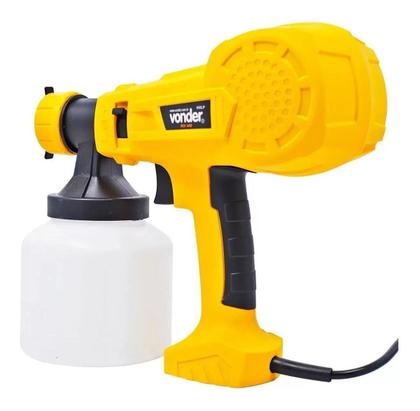 Imagem de Pistola De Pintura Elétrica Pev400 800ml Amarelo Vonder