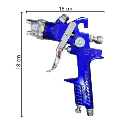 Imagem de Pistola de Pintura Gravidade HVLP Bico 1,4 MM 600ML EVPPHVLP600-1B EVALD