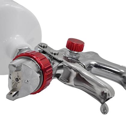 Imagem de Pistola de Pintura HVLP Gravitacional Bico 1,3 MM 600 ML EHVLP-600 EVALD