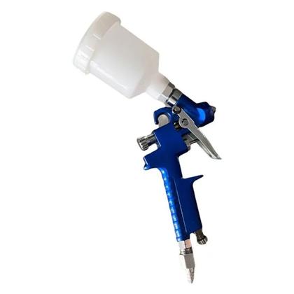 Imagem de Pistola De Pintura Por Gravidade Profissional Mini HVLP 4580 H-2000 Copo 125ml Bico 0.8mm