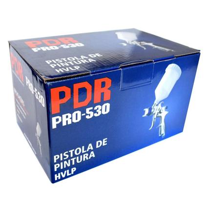 Imagem de Pistola De Pintura Profissional Hvlp 600ml 1,3mm Pro-530 Pdr