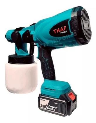 Imagem de Pistola de pintura / pulverizador  a bateria thaf (180w)
