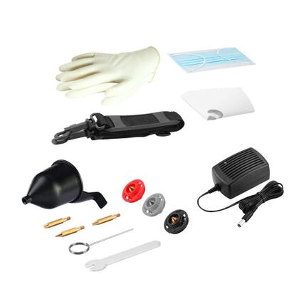 Imagem de Pistola de Pulverização Elétrica 20V Reservatório 800ml 30000rpm 3 Bicos Com Carregador Acessórios Deko