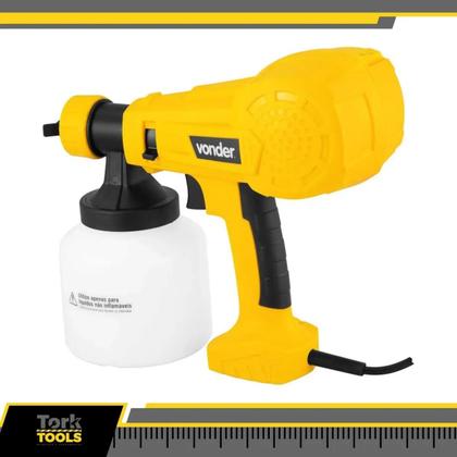 Imagem de Pistola Elétrica De Pintura 220v 800ml Hvlp Pev400 Vonder