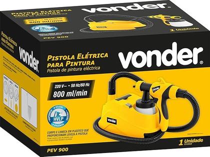 Imagem de Pistola elétrica para pintura PEV 900, 220 V VONDER