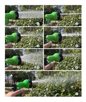 Imagem de Pistola Esguicho Ducha Jardinagem Bico Mangueira 7 Funções