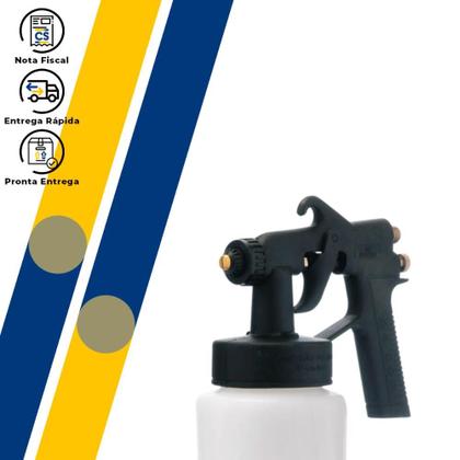 Imagem de Pistola Para Pintura Ar Direto Copo E Caneca Plastica Bc72-A Steula