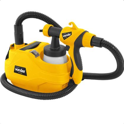 Imagem de Pistola para Pintura Elétrica PEV 600 1,8mm 420 Watts 220 Volts Vonder Hvlp Jato 3 Opções Ajuste Volume Tinta