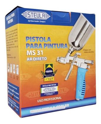 Imagem de Pistola para pintura ms 31 caneca 300 ml bico 1.0